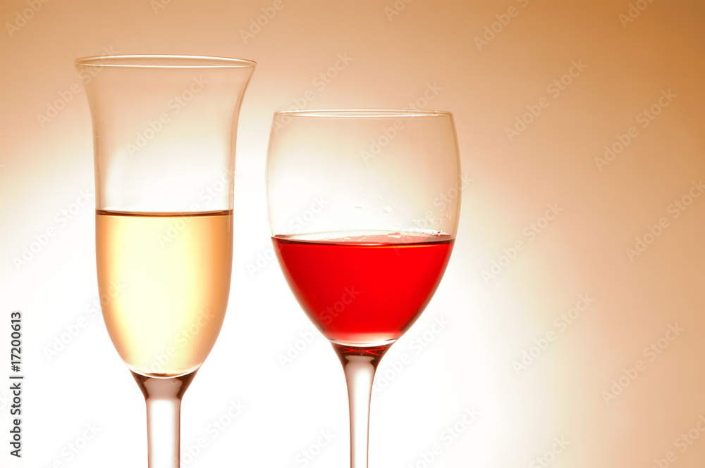 Various wine glasses Various wine glasses