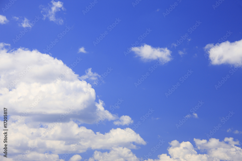Fototapeta premium 青空と白い雲