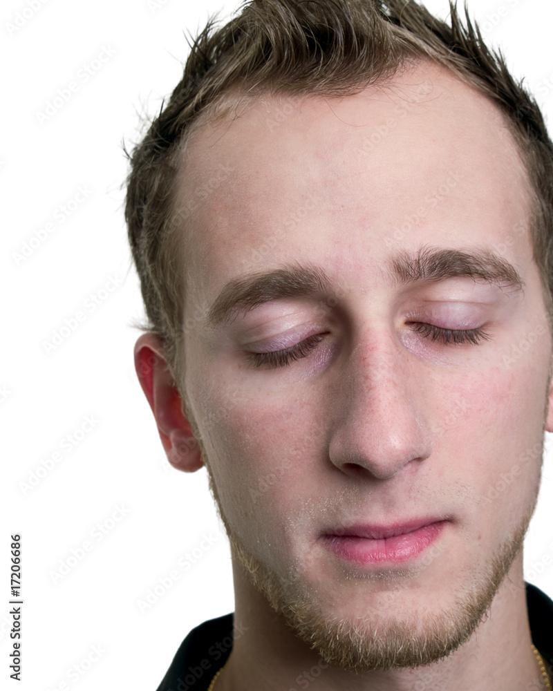 Fototapeta premium Eyes Closed