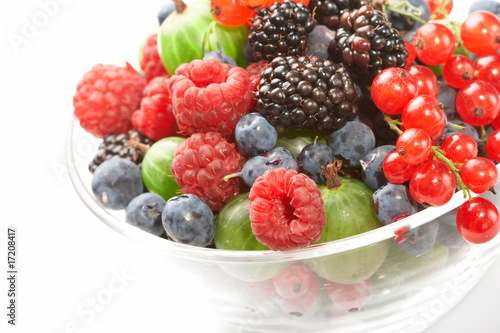 Wallpaper Mural Fruit mix in the glass container Torontodigital.ca