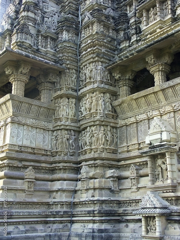 Khajuraho temples, Madhya Pradesh, India Khajuraho temples, Madhya Pradesh, India