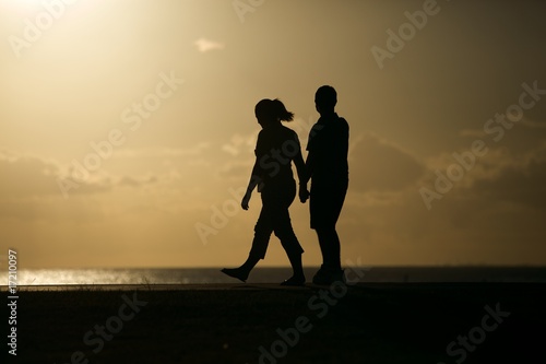 Couple's Silhouette