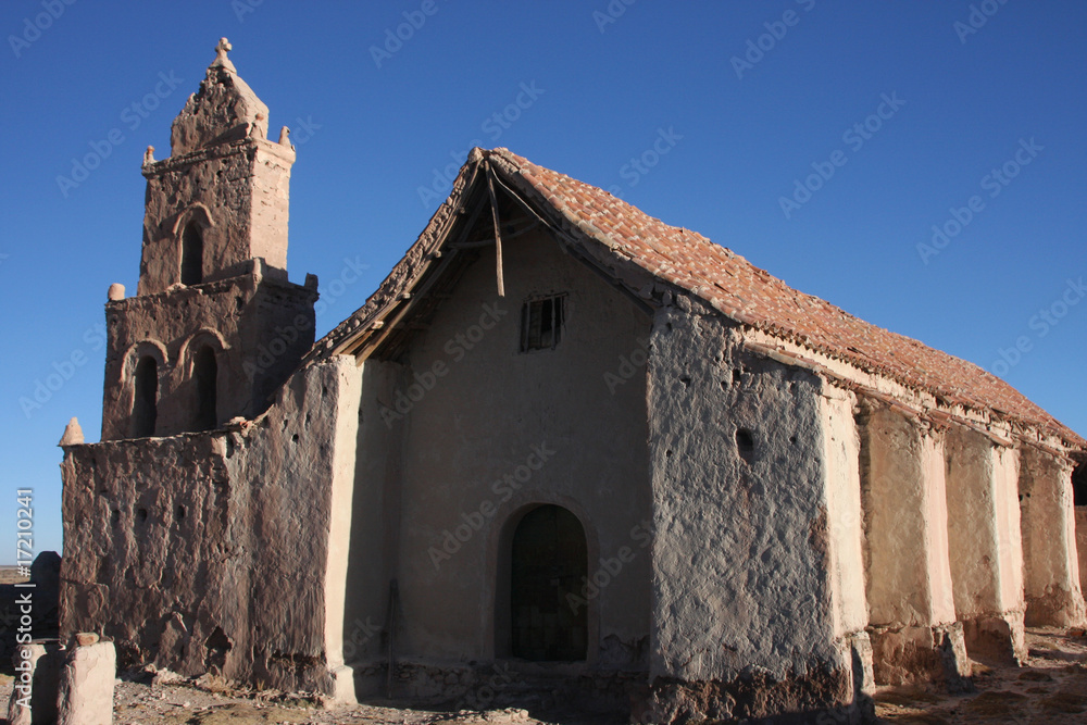 Fototapeta premium Eglise de Concepcion, Bolivie