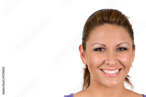 Happy Faced Woman