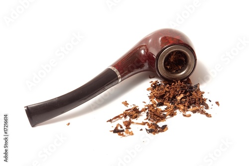 Obraz na plátně Pipe and tobacco
