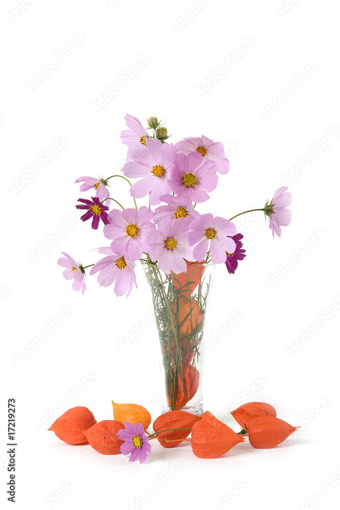 Obraz premium autumn bouquet in a glass