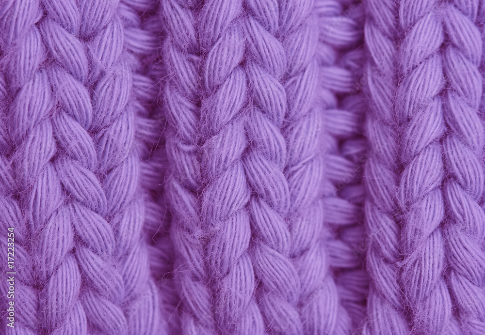 Macro of a woolen Pattern Macro of a woolen Pattern