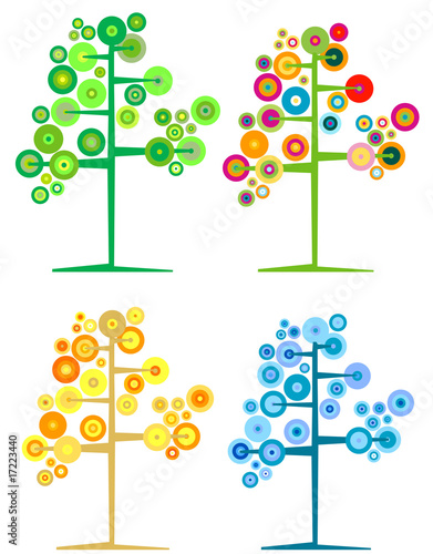 seasonal trees