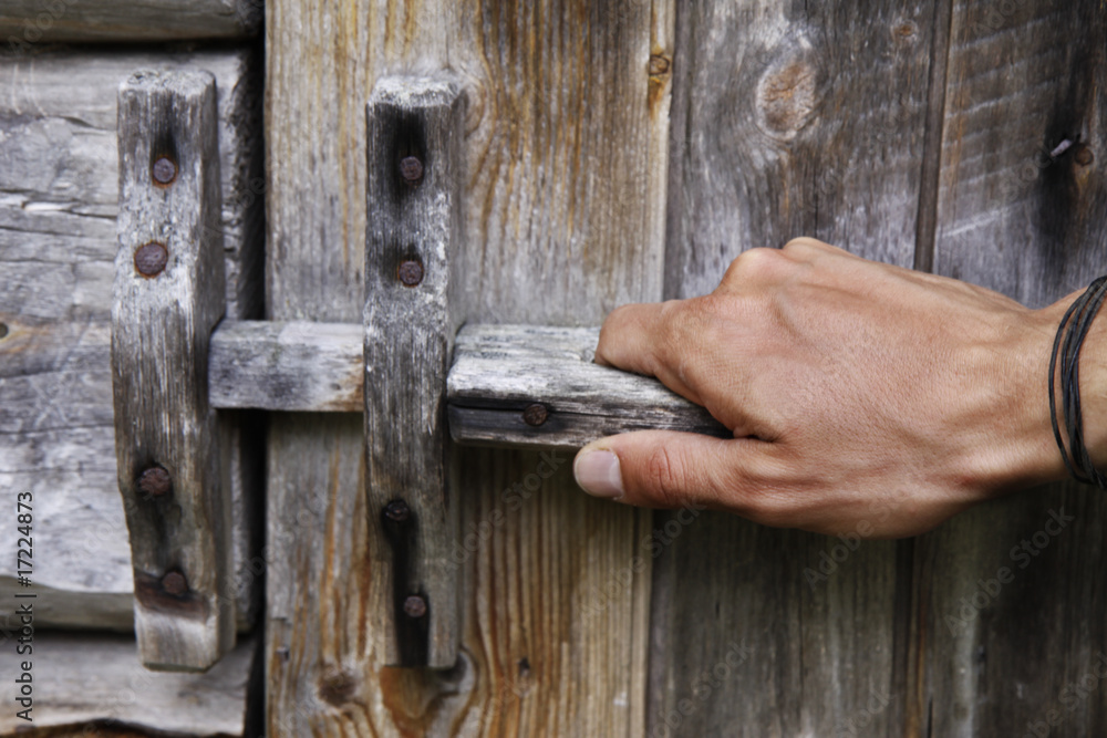 Hands open door Hands open door