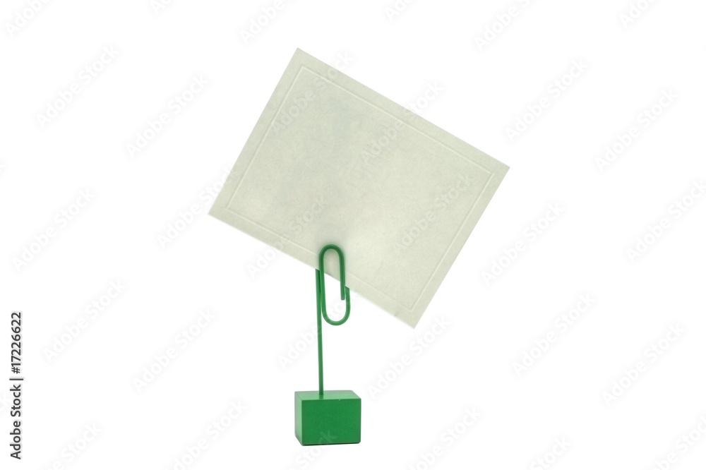 Naklejka premium Card holder