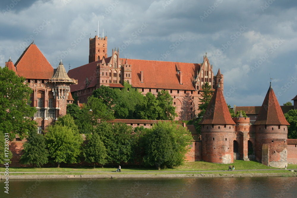 Fototapeta premium Castle Malbork in Poland