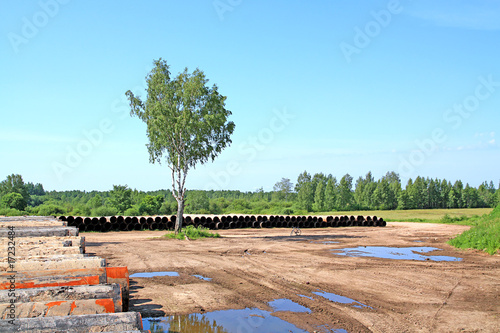 old gas pipes photo