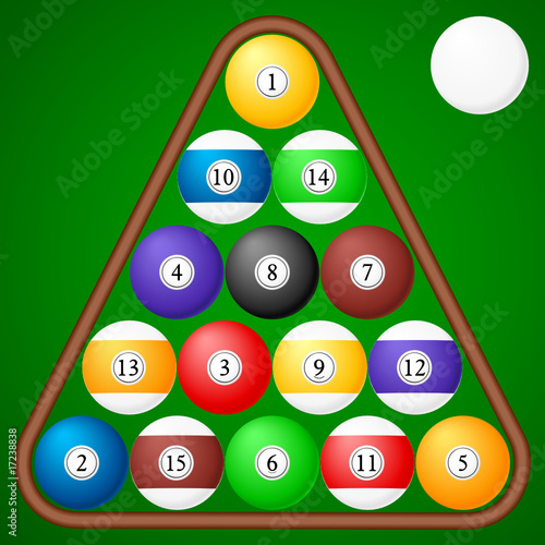 billiards balls