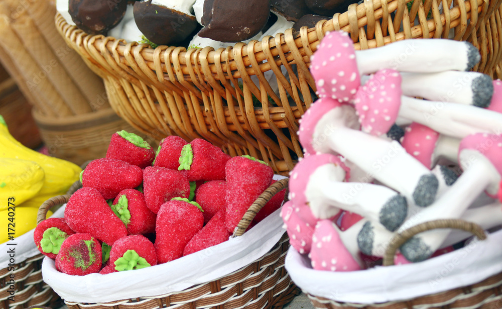 Sugared sweets Sugared sweets