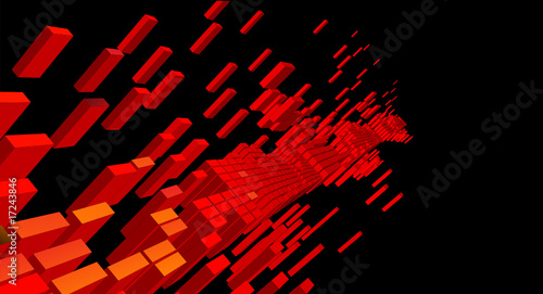 Cube atmosphere launching  -vector