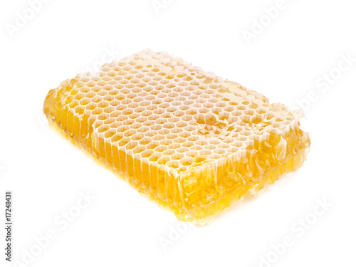Fresh honey in the comb