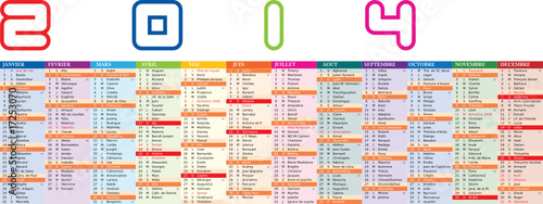 2014 calendar