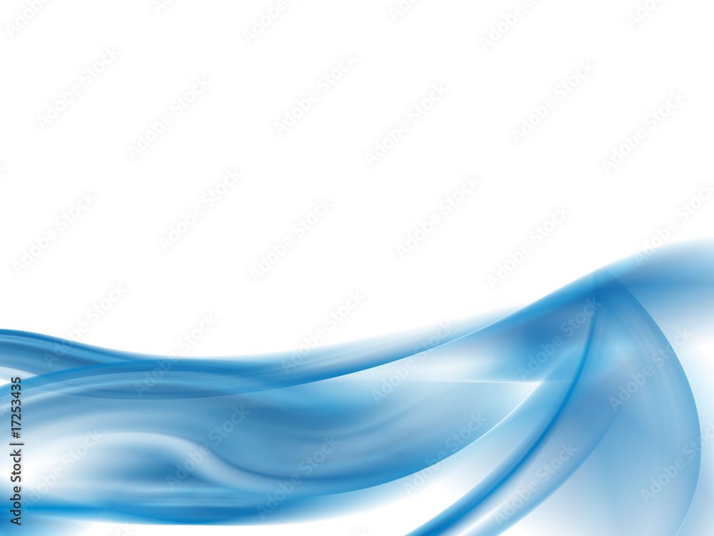 Fototapeta premium illustration vague bleue