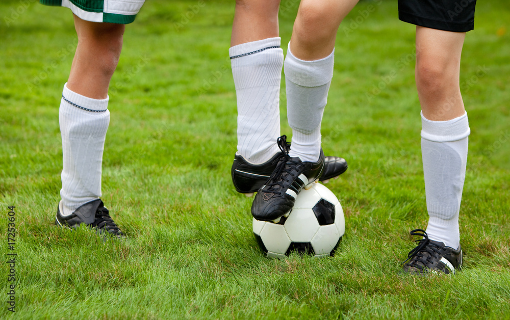 Fototapeta premium Soccer Players