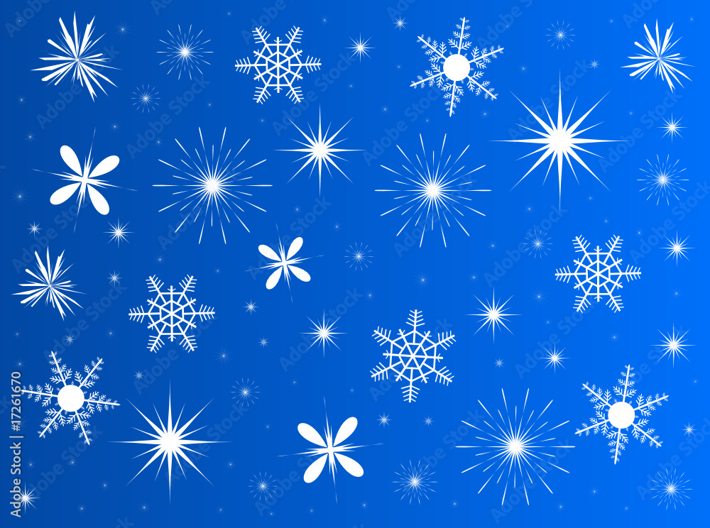 Illustration of flakes Illustration of flakes