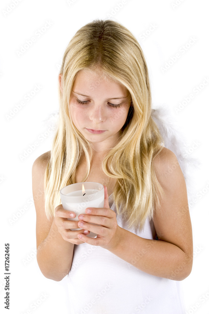 Engel mit Kerze Engel mit Kerze