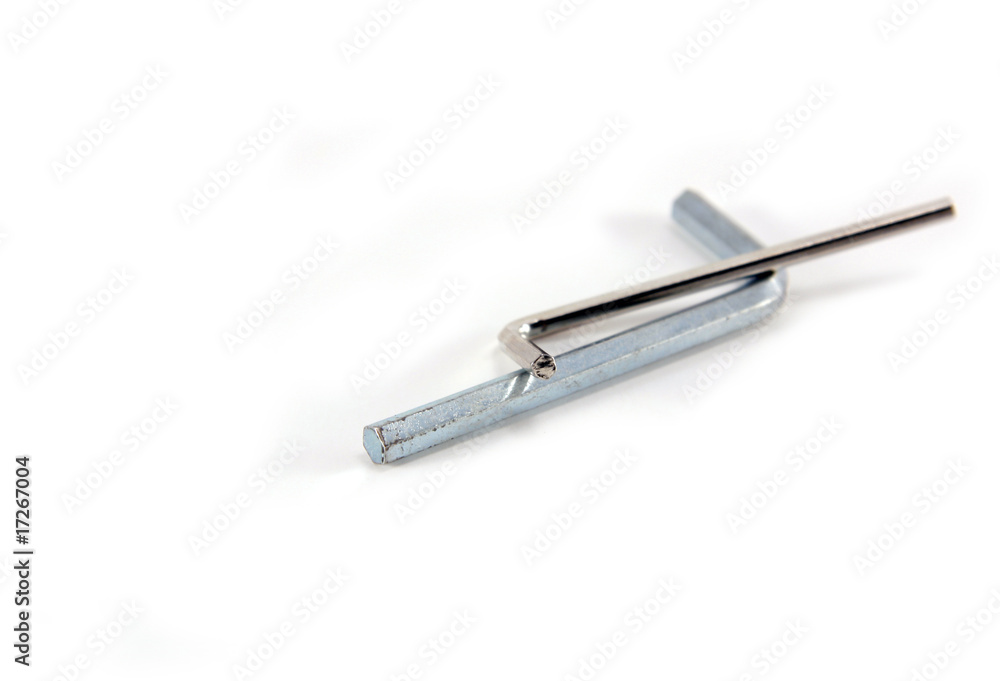 Allen / hex keys on white Allen / hex keys on white
