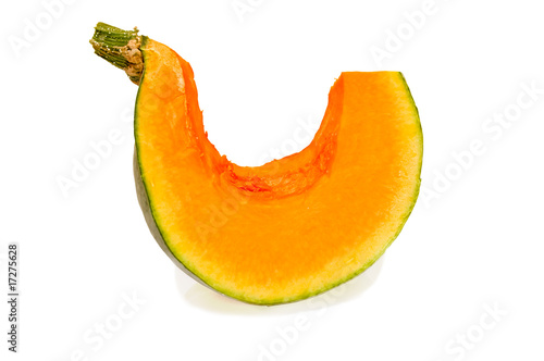 Piece of pumpkin.