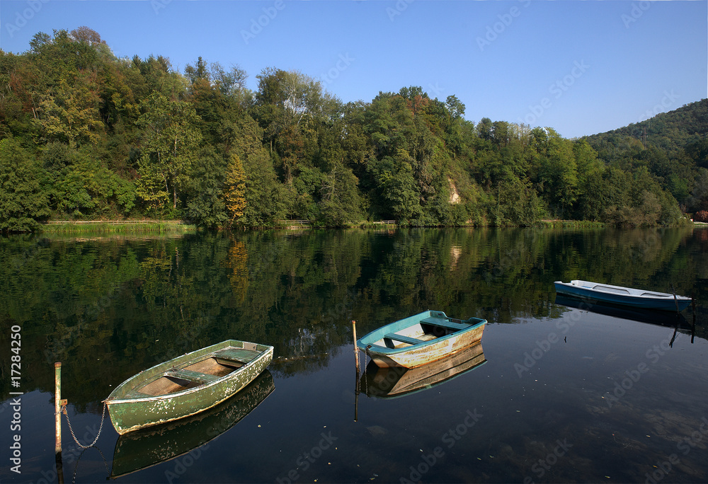 Obraz premium fiume Adda