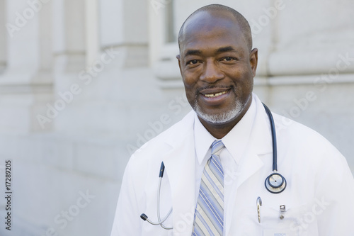 Doctor Smiling To Camera