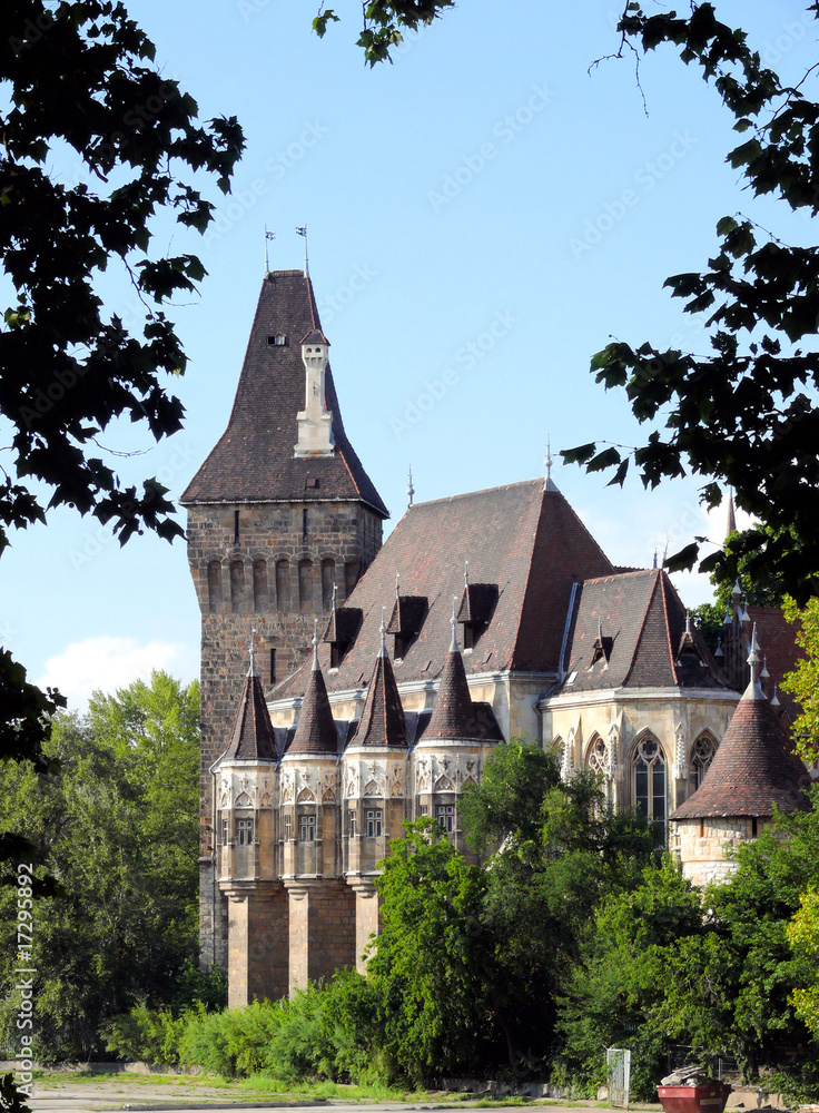 Fototapeta premium Budapest - 023 Schloss Vajdahunyad