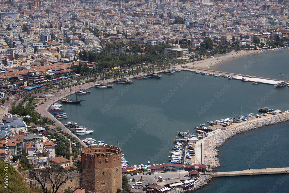 Naklejka premium Hafen von Alanya