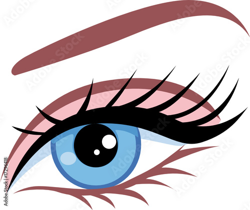 Oeil bleu - blue eyes