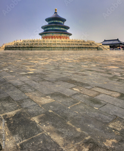 Famous landmark "Temple of Heaven" (Tiantan) in Beijing