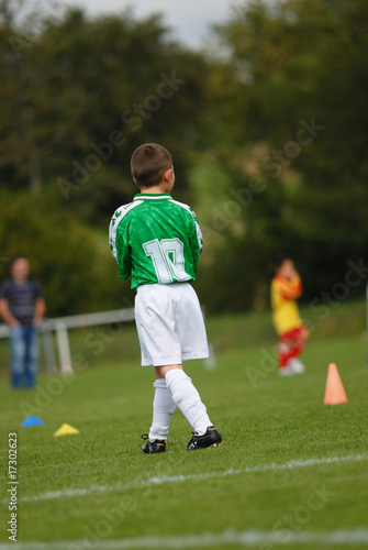 jeune joueur de foot