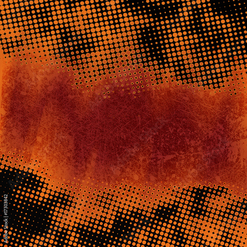 Grunge dot background