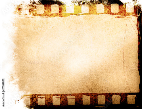 Great film strip with space for your text and image