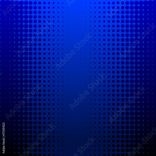 Darkblue halftone vector background