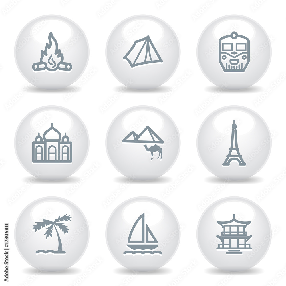Gray icons set 22 Gray icons set 22