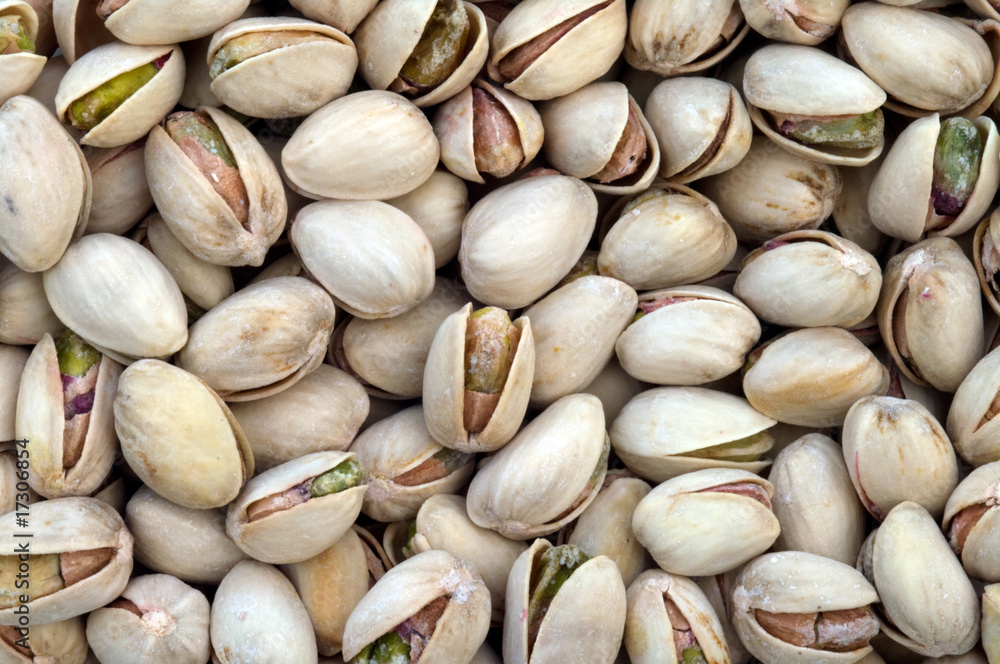 Pistachios. Pistachios.