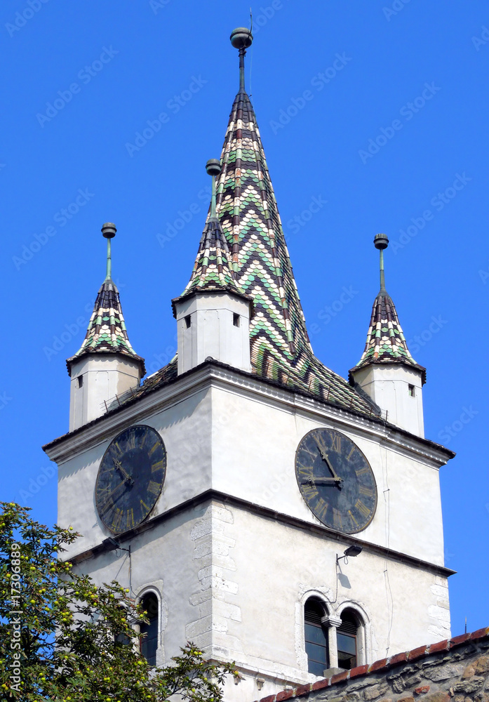 Sebes - Mühlbach 3 evangeliche Stadtpfarrkirche