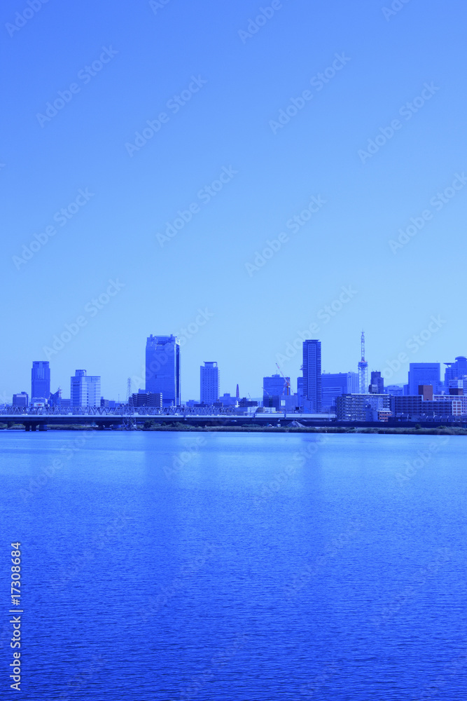 Naklejka premium 高層ビル