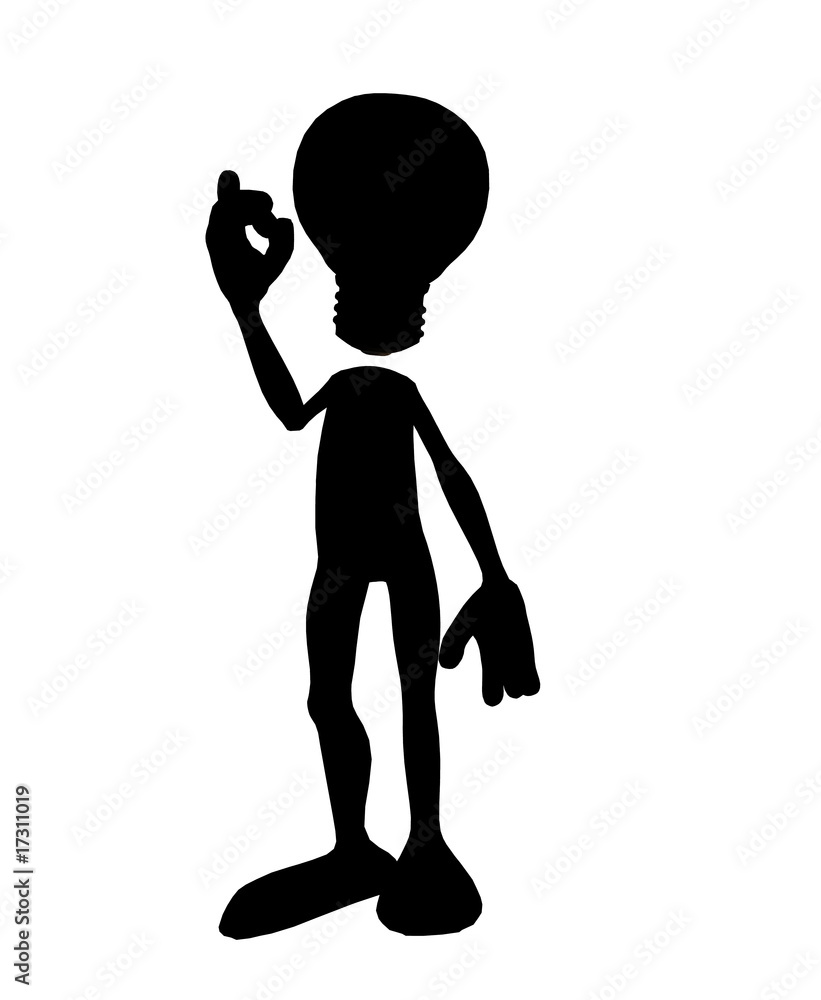 Stickman Illustration Silhouette Stickman Illustration Silhouette