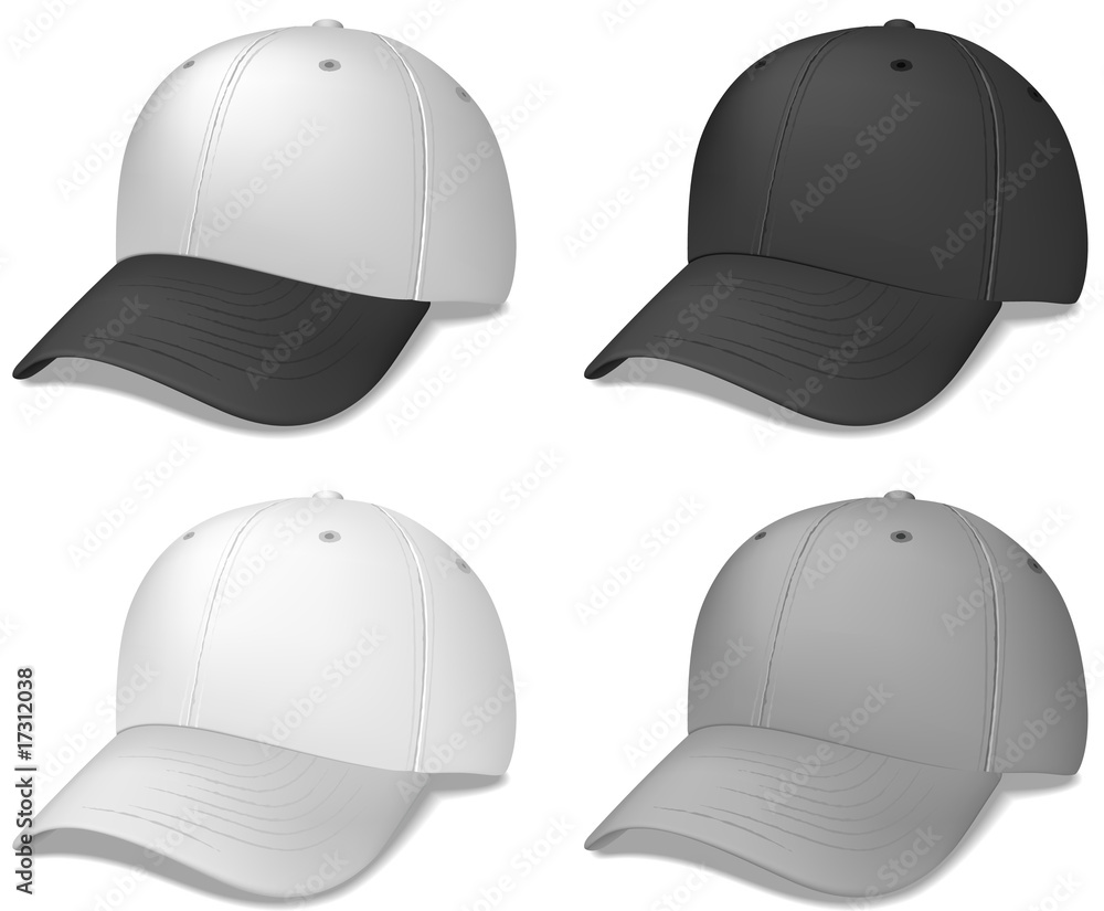 Realistic Baseball Caps Realistic Baseball Caps