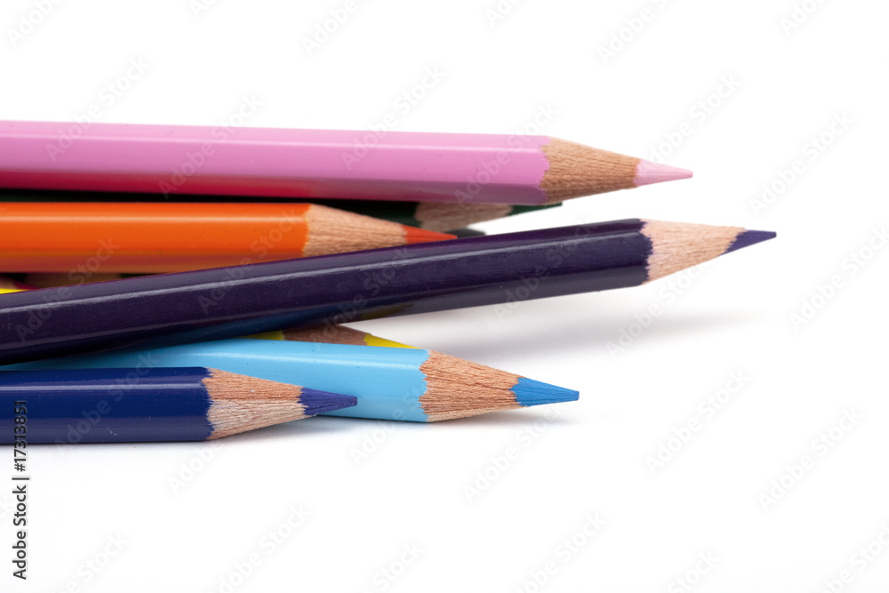 Fototapeta premium crayons de couleur
