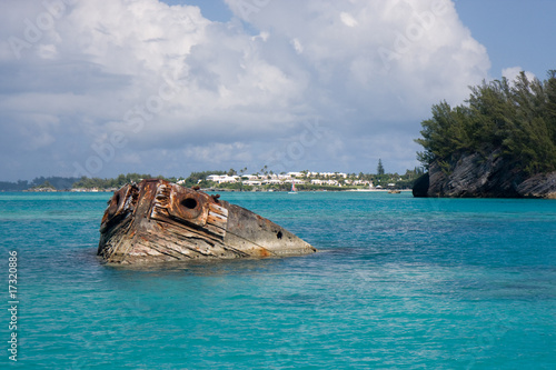 Photography The Vixen shipwreck, Bermuda