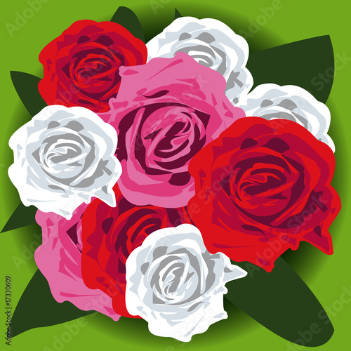 rose cuore