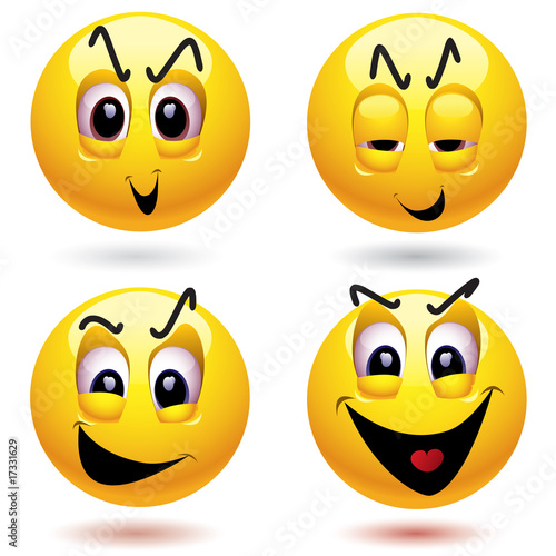 Evil smiley ball