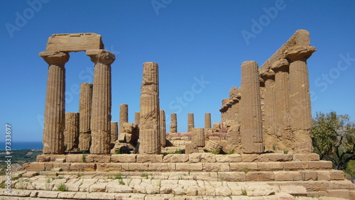 Photos la vallée des temples en Sicile