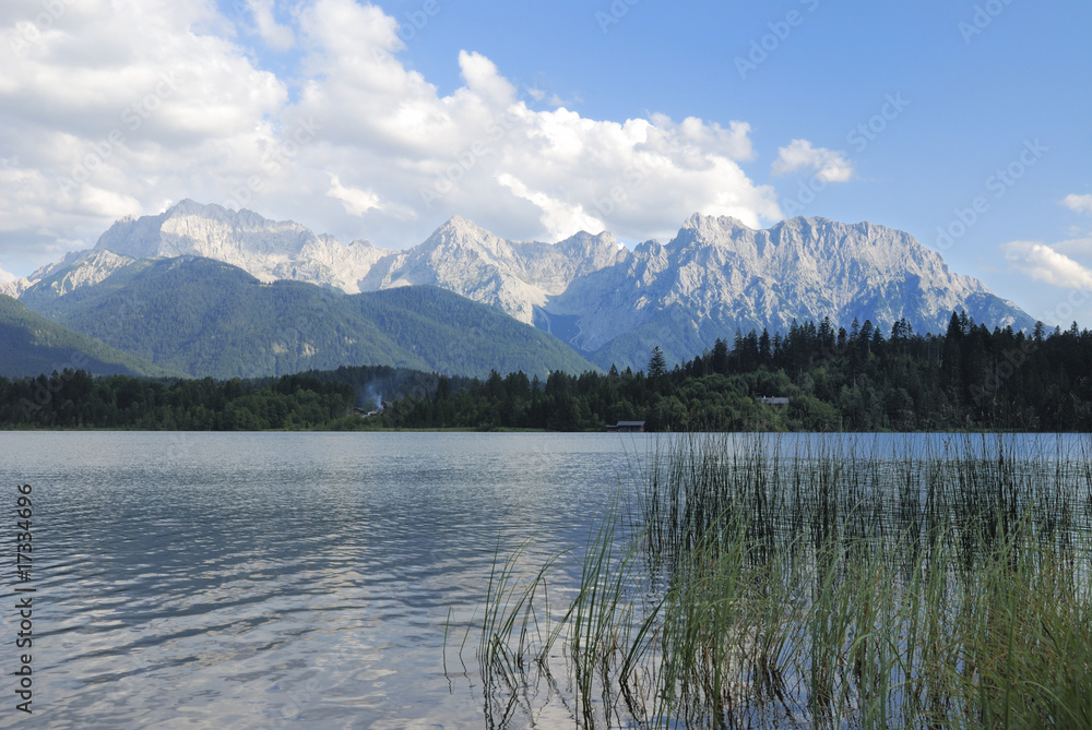Karwendel Mountain lake