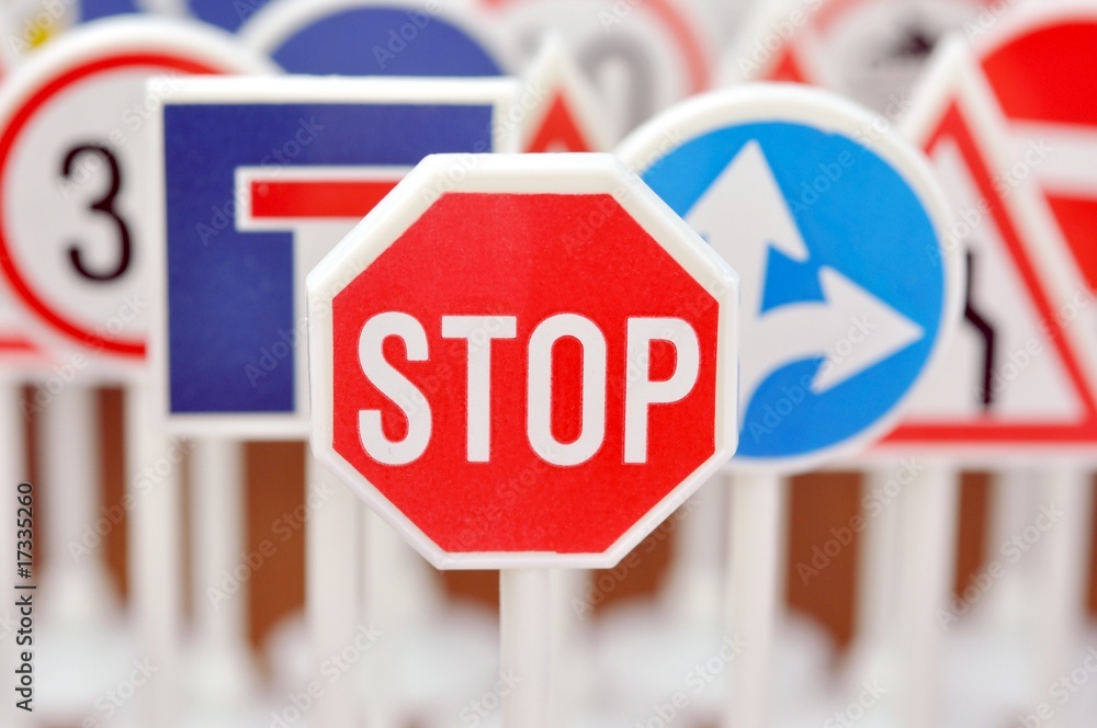 Strassenschilder Stock Photo | Adobe Stock